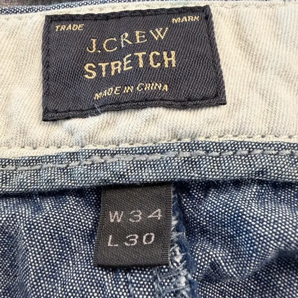 J. Crew Blue Mens Chinos